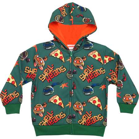 Teenage Mutant Ninja Turtles Shell-Heads Zip Up Juvy Hoodie Sweatshirt thumb