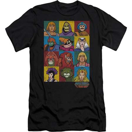 Masters Of The Universe Character Heads Mens Slim Fit Shirt thumb