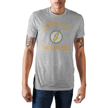 DC Comics The Flash Central City Track and Field Men's T-shirt thumb