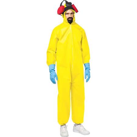 Breaking Bad Toxic Suit Plus Adult Halloween Costume thumb