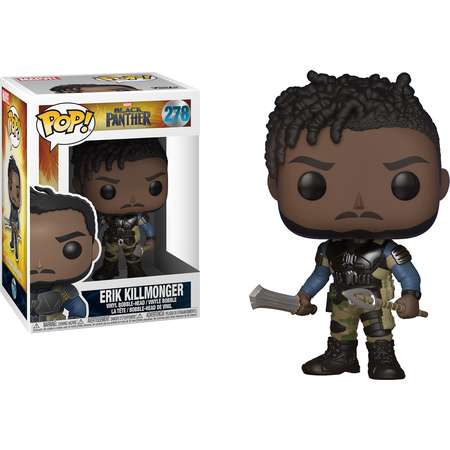Funko POP Marvel: Black Panther- Erik Killmonger thumb