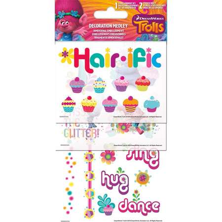 Sticker Decoration Medley - Trolls - New Toys Gifts sc5079 thumb