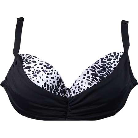 Coco Reef Black Harmony Diva Power Bra-Sized Underwire Bikini Top 32-34C thumb