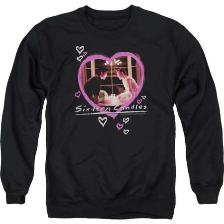 Sixteen Candles Comedy Movie Jake Ryan Birthday Candles Adult Crew Sweatshirt thumb