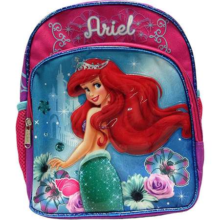 Disney New Little Mermaid 10" Mini Backpack by S Shop thumb