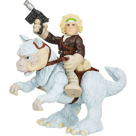 Playskool Heroes Star Wars Galactic Heroes Tauntaun and Han Solo thumb