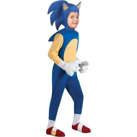 Sonic The Hedgehog Deluxe Sonic Costume Child thumb