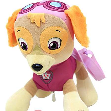 Paw Patrol Skye Plush Doll Backpack 14" Costume Bag Girls Dog thumb