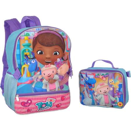 Doc McStuffins "Toy Medic" Backpack with Lunchbox thumb