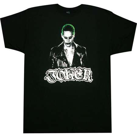 Suicide Squad Joker Straight On Adult T-Shirt thumb