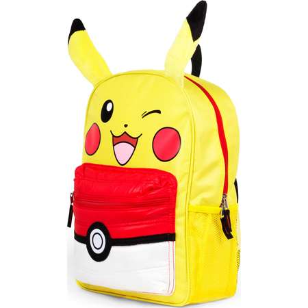Pokemon Pikachu 16" Kids Licensed Backpack with Puffed Pocket thumb