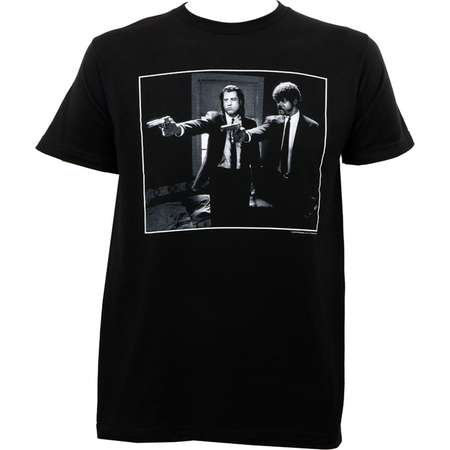 Pulp Fiction Men's Jules And Vincent T-Shirt Black thumb