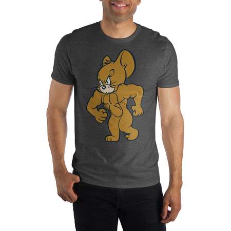 Tom and Jerry Muscles Pump You Up Mens T-Shirt thumb