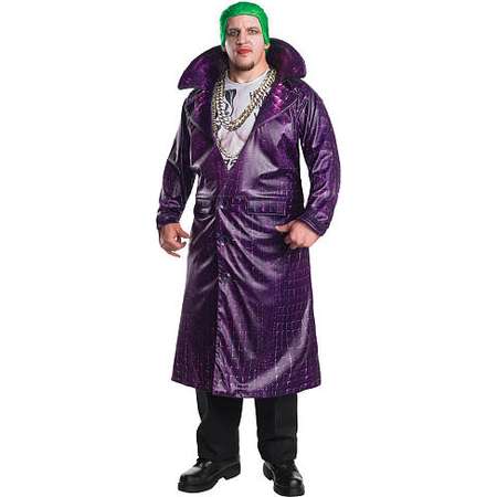 Suicide Squad: Joker Deluxe Men's Adult Halloween Costume, Plus thumb