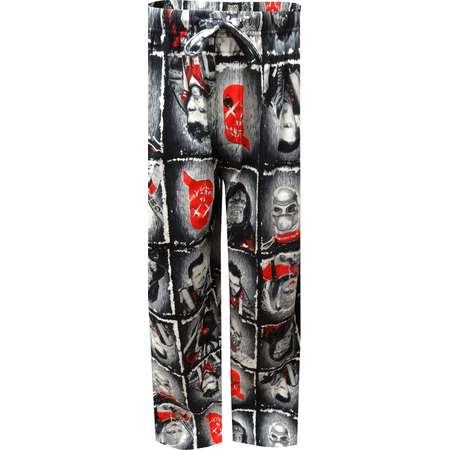 Briefly Stated DC Comic's Suicide Squad Black and White Character Line-up Men's Lounge Pants thumb