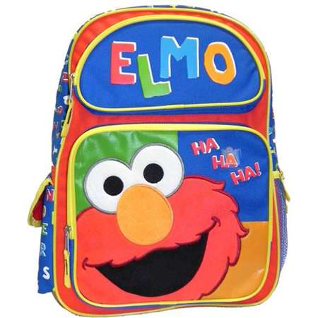 Backpack - Sesame Street - Elmo Ha Ha Ha Large School Bag New 054568 thumb