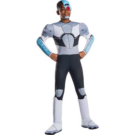 Teen Titans Deluxe Cyborg Child Costume thumb
