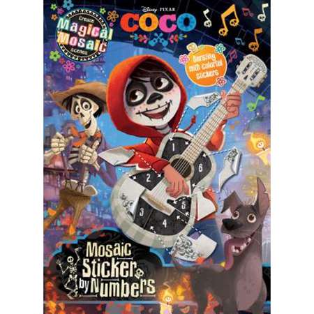 Disney Pixar Coco Mosaic Sticker by Numbers : Create Magical Mosaic Scenes thumb