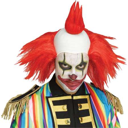 Twisted Clown Red Wig Krusty The Simpsons Costume Klown Halloween Costume thumb
