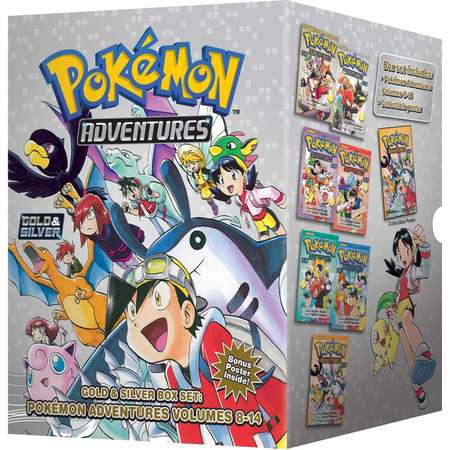 Pokemon Adventures Gold & Silver Box Set (set includes Vol. 8-14) (Pokemon) thumb