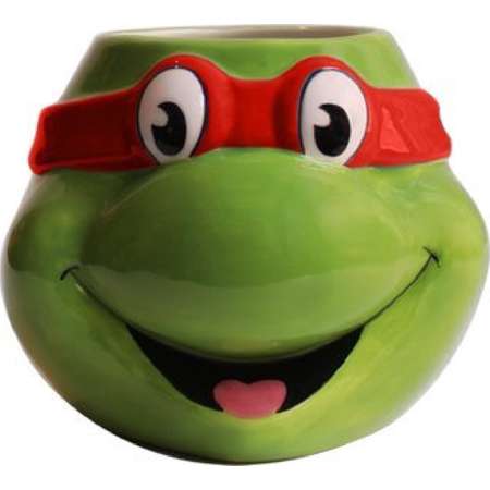 Raphael Teenage Mutant Ninja Turtles 3D MUG TMNT Red Cup Coffee thumb