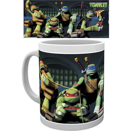Teenage Mutant Ninja Turtles - Ceramic Coffee Mug / Cup (The Boys Gaming) thumb