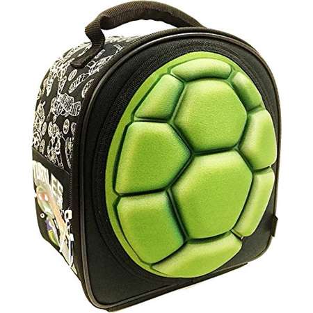 Lunch Bag - Teenage Mutant Ninja Turtles - Shell TMNT Black New 113142 thumb