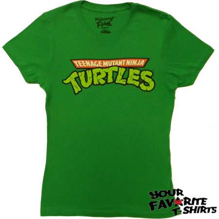 Teenage Mutant Ninja Turtles TMNT Logo Junior T-Shirt thumb