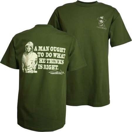 John Wayne Do What's Right Men's T-Shirt, X-Large thumb