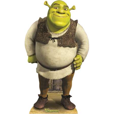 Star Cutouts Shrek Cardboard Cutout Life Size Standup thumb