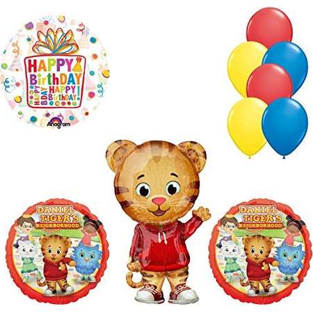 Daniel Tiger Neighborhood Birthday Party Supplies and Balloon Decorations thumb