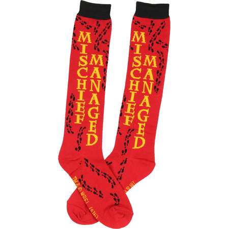 Harry Potter Mischief Managed Knee High Socks thumb