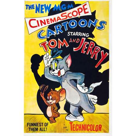 Tom And Jerry Canvas Art -  (11 x 17) thumb