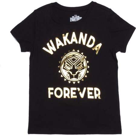 Wakanda Forever Graphic T-Shirt (Little Girls & Big Girls) thumb