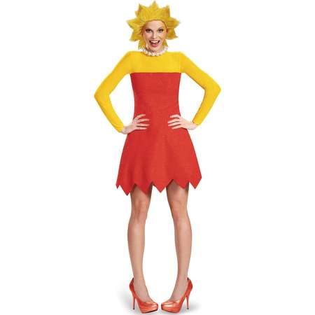 The Simpsons Lisa Deluxe Adult Costume Plus 18-20 thumb