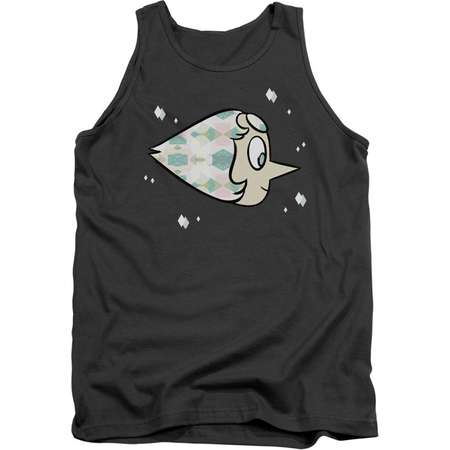 Steven Universe Men's Pearl Mens Tank Charcoal thumb