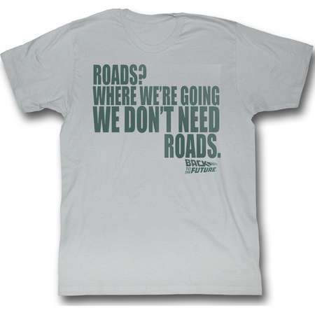 American Classics Back To The Future Roads T Shirt thumb