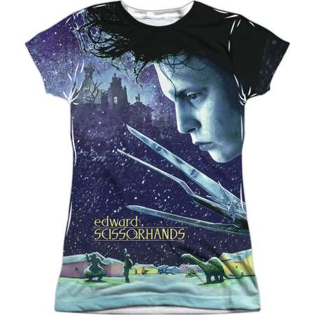 Edward Scissorhands Home Poster Girls Jr Sublimation White thumb