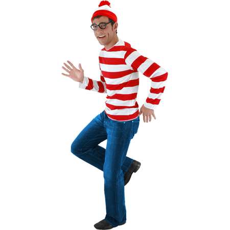 Where's Waldo Adult Costume thumb