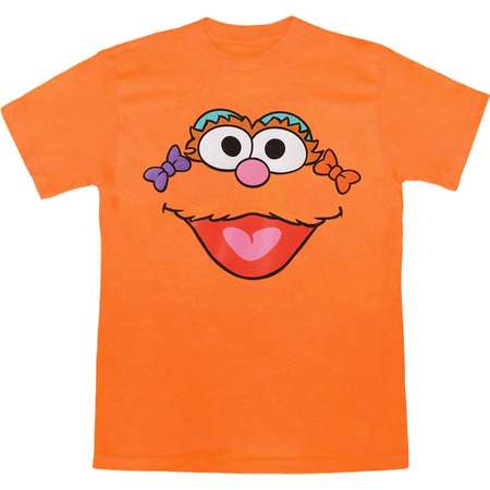 Sesame Street Zoe Face Adult T-Shirt thumb