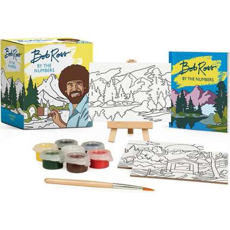 Miniature Editions: Bob Ross by the Numbers (Paperback) thumb