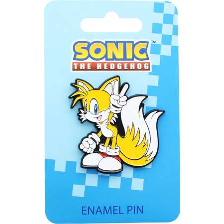 Sonic the Hedgehog Tails Enamel Collector Pin thumb