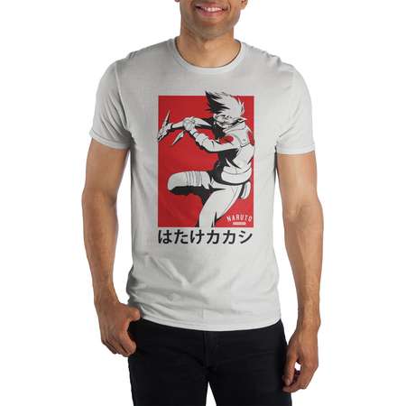 Naruto Kakashi Kanji Mens T-Shirt thumb