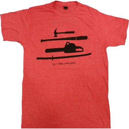 Pulp Fiction Take Your Pick Adult Heather T-Shirt thumb
