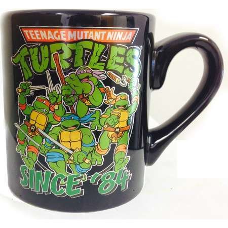 Teenage Mutant Ninja Turtles Since '84 Coffee Mug Metallic TMNT 14 oz Cup thumb