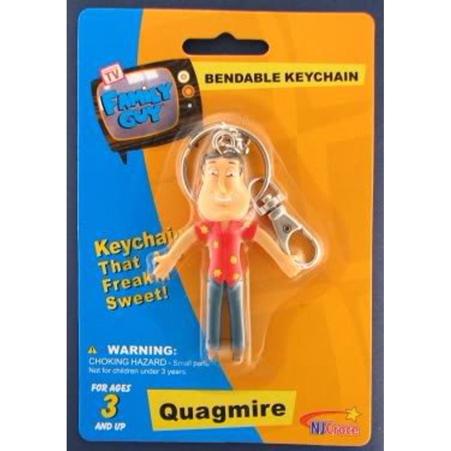 Family Guy Quagmire Keychain Toy Doll Figure NJ Croce for sale online 