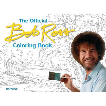The Official Bob Ross Coloring Book thumb