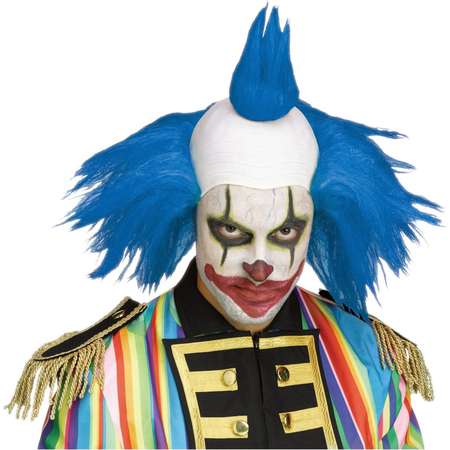 Twisted Clown Blue Wig Krusty The Simpsons Costume Klown Halloween Costume thumb