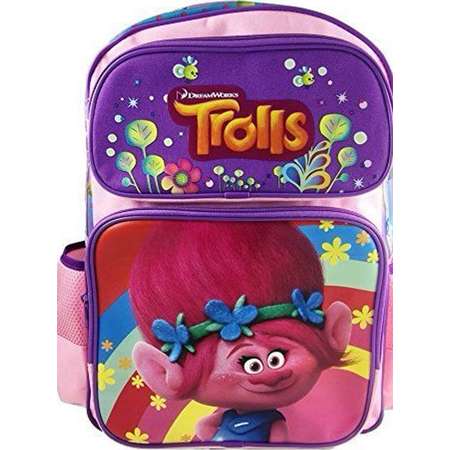 Dreamworks Trolls Poppy 16" Large Girls School Backpack thumb