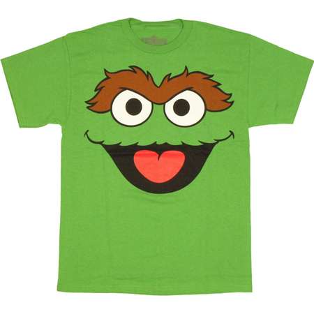 Sesame Street Oscar Face Shirt thumb